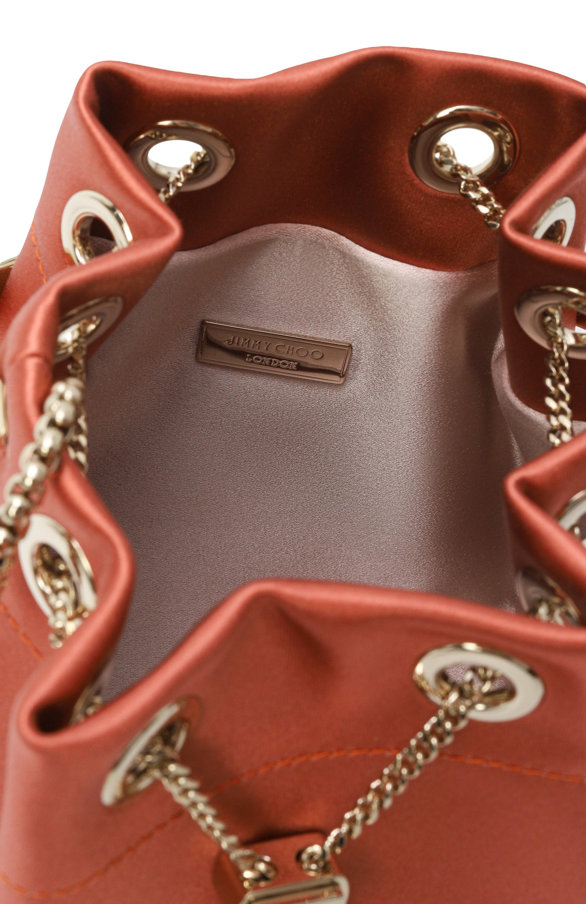 Сумка bon bon JIMMY CHOO оранжевого цвета по цене 131500 руб., арт. B0NB0NFUQ, фото 5 Сумка bon bon JIMMY CHOO, арт. B0NB0NFUQ, фото 5