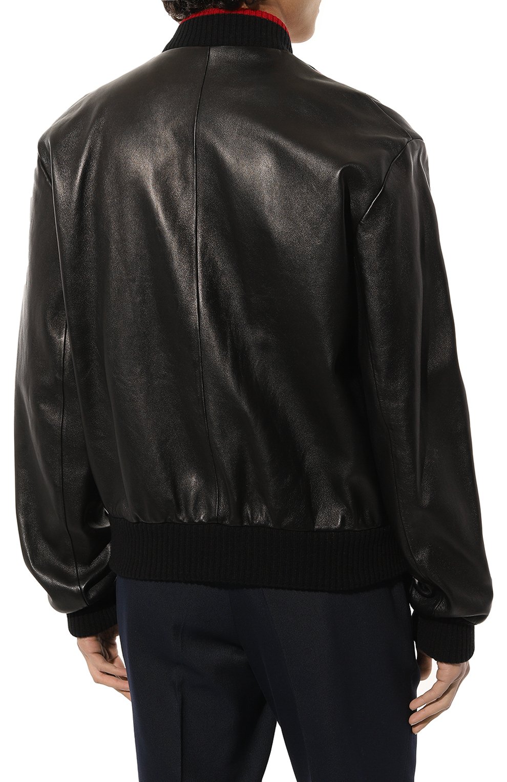 Кожаный бомбер GUCCI, арт. 593757 XNAH2, фото 4