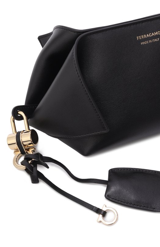 Клатч Folded Ferragamo 220897/784 Чёрный  220897/784 Фото 6