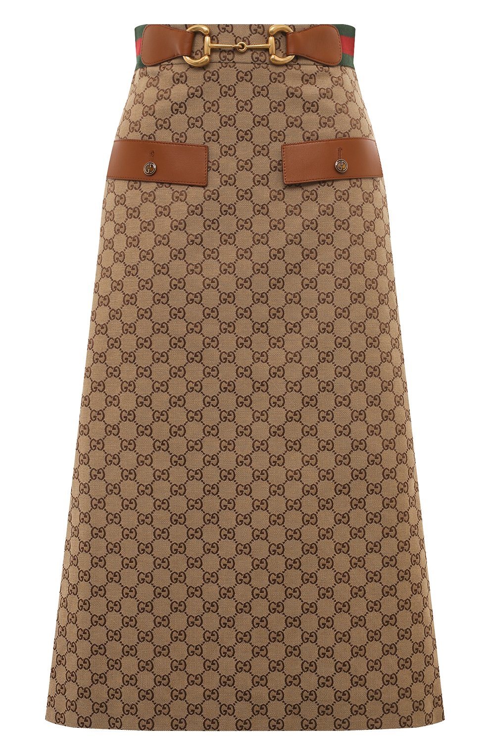 Хлопковая юбка GUCCI, арт. 681567/Z8AWI, фото 1