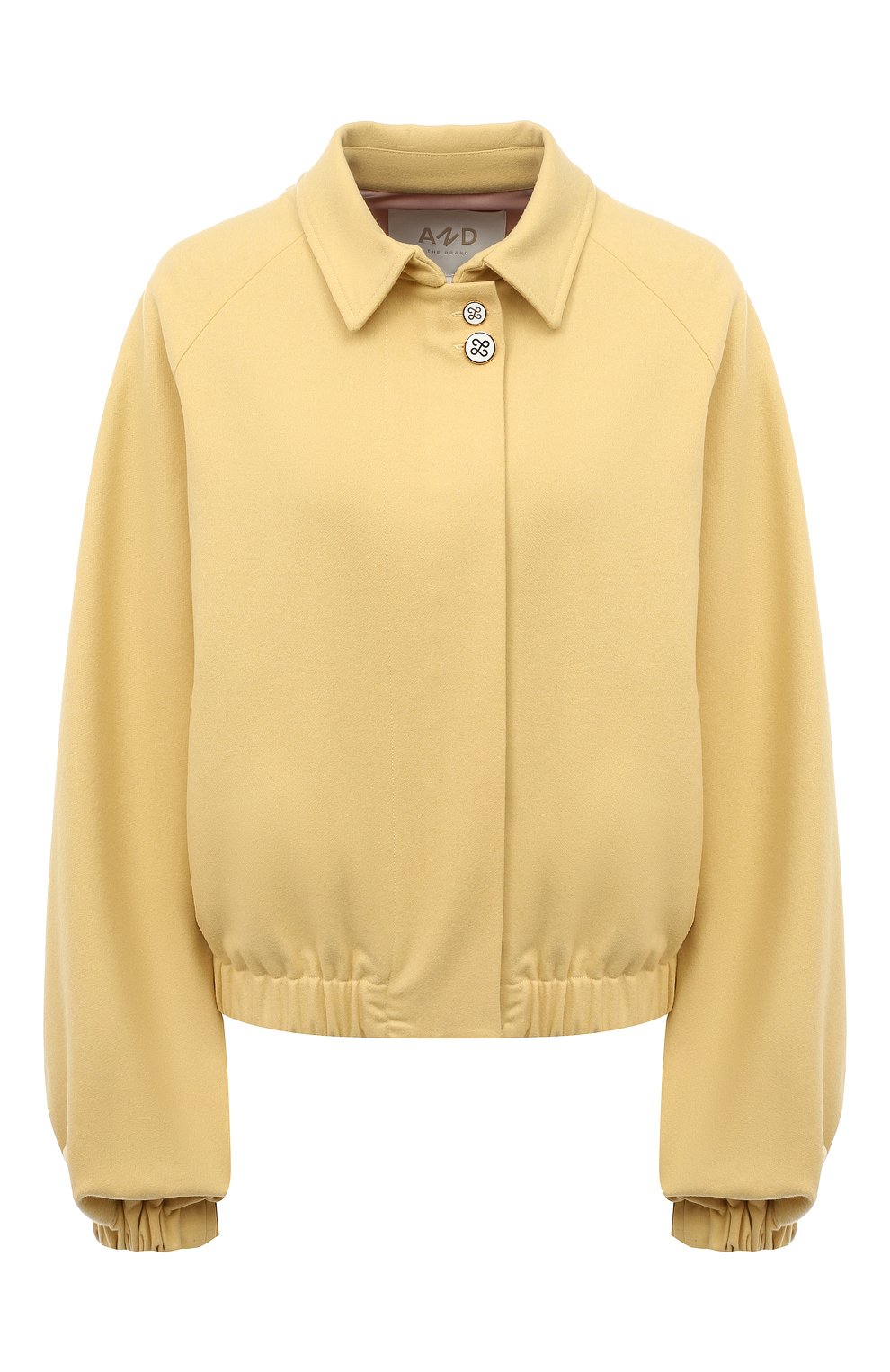 Бомбер из шерсти и кашемира AND THE BRAND, арт. C002-2004-801-W24, фото 1