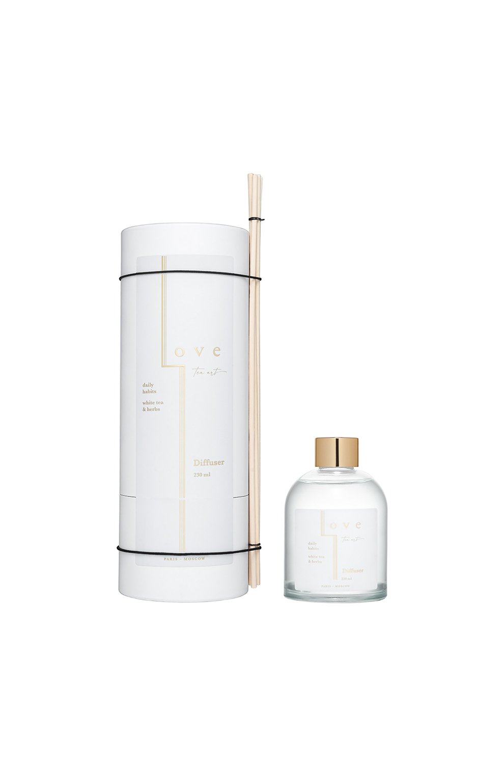 Диффузор для дома белый чай и травы (230ml) LOVE TEA ART, арт. 4603805891291, фото 4