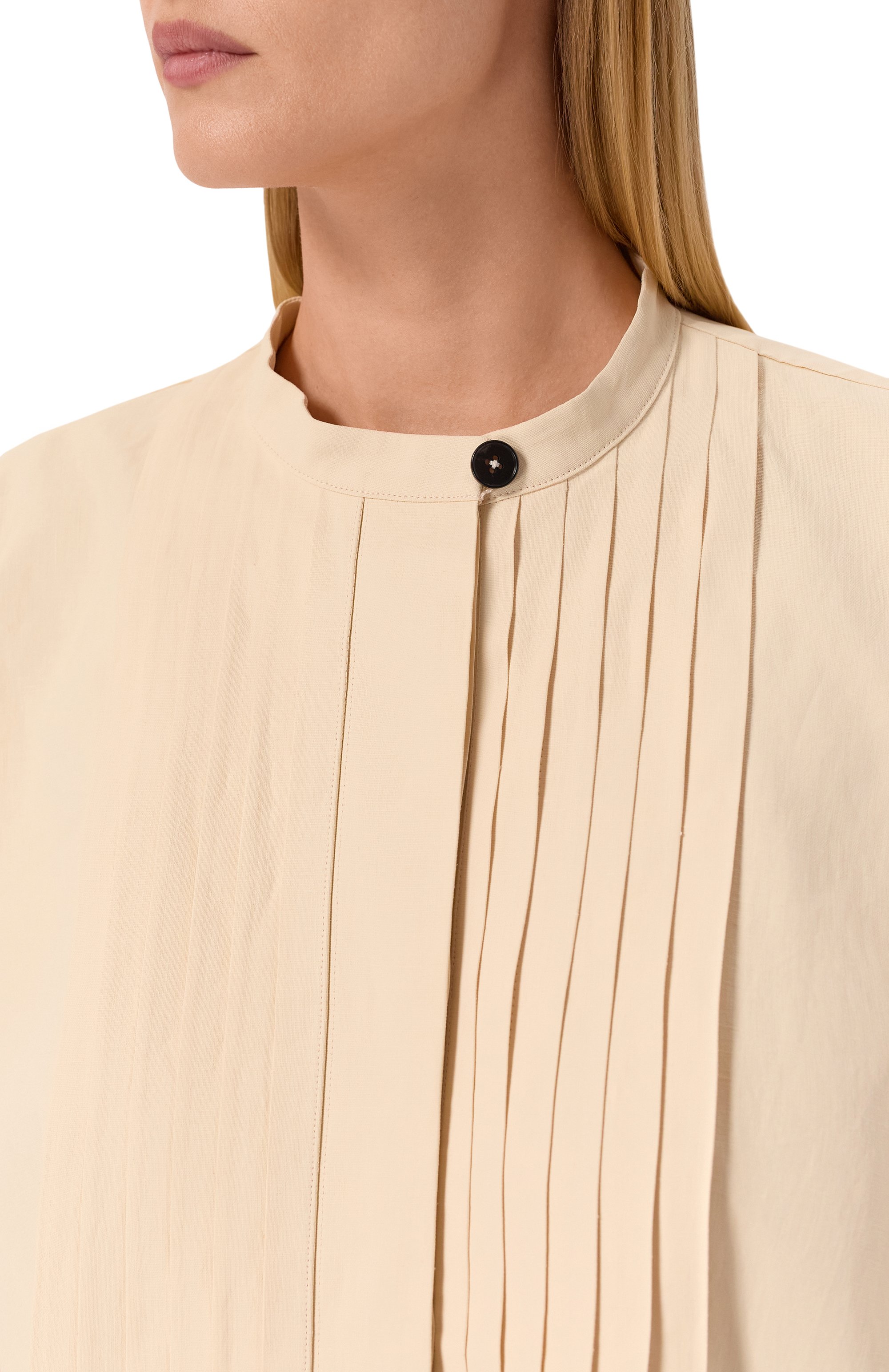 Льняная блузка JIL SANDER, арт. J04DL0106/J60001, фото 5