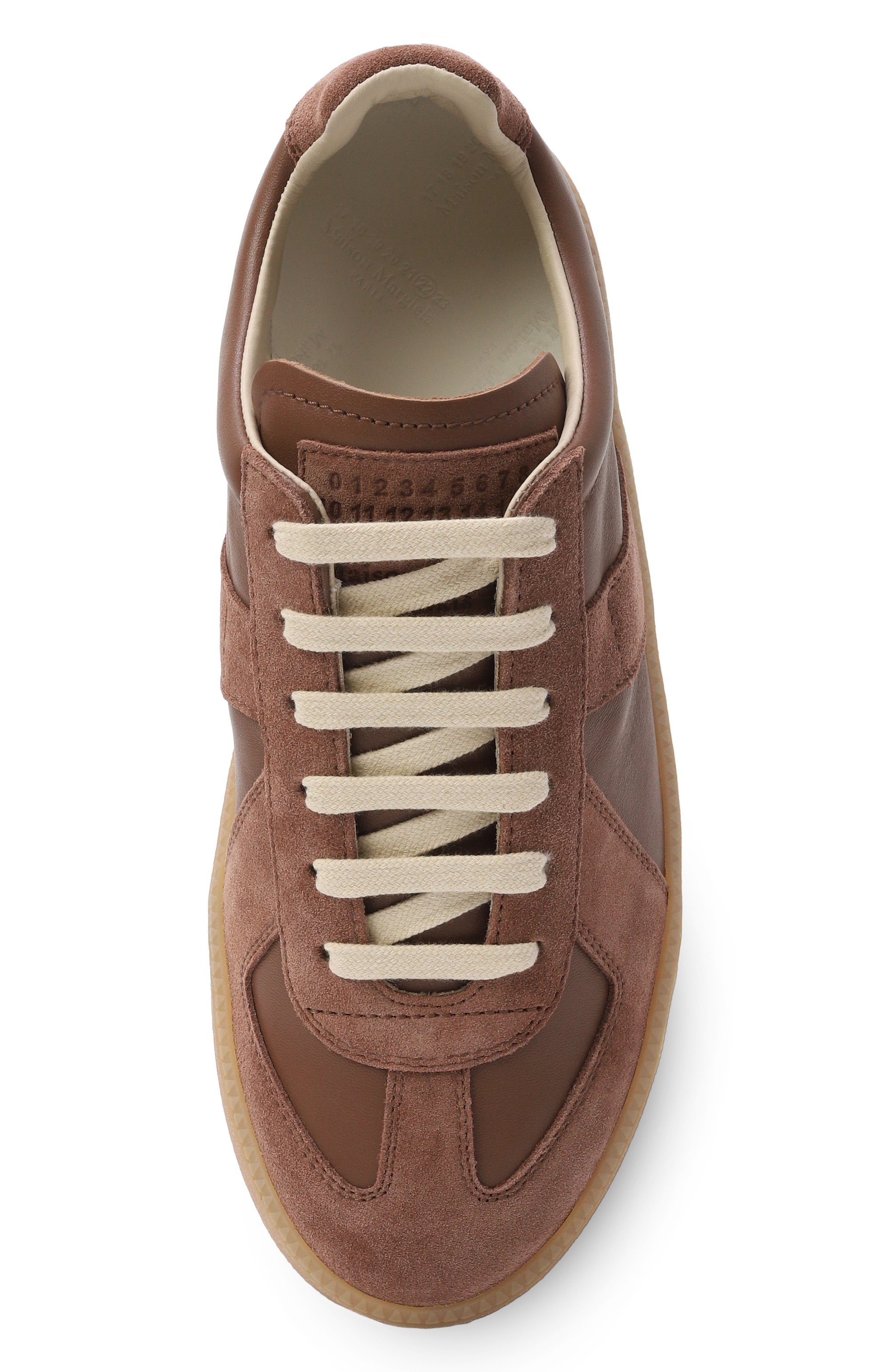 Кожаные кеды replica wedge MAISON MARGIELA, арт. S58WS0282/P1895, фото 6