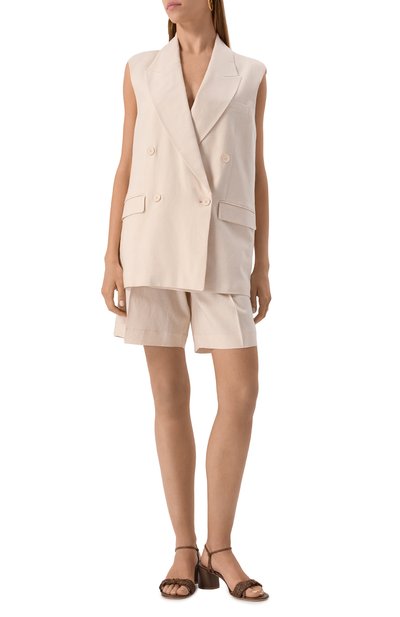 Жилет изо льна и вискозы HINNOMINATE, арт. HMABW01841, фото 2