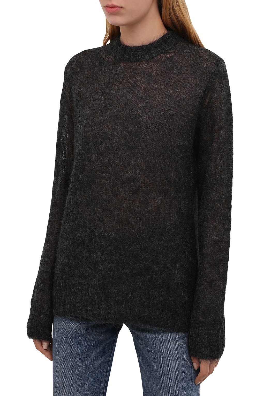 Свитер ACNE STUDIOS серого цвета по цене 35300 руб., арт. A60285, фото 3 Свитер ACNE STUDIOS, арт. A60285, фото 3