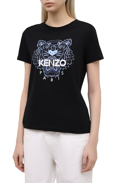 Хлопковая футболка KENZO, арт. FB52TS8464YB, фото 3