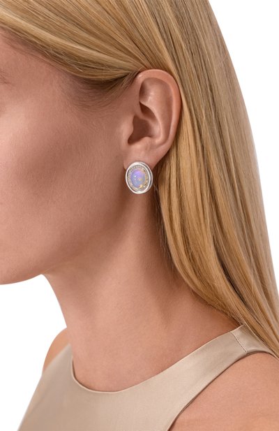 Серьги с опалами и топазами MOONKA, арт. OPL-925SL-EA00-OPL, фото 2