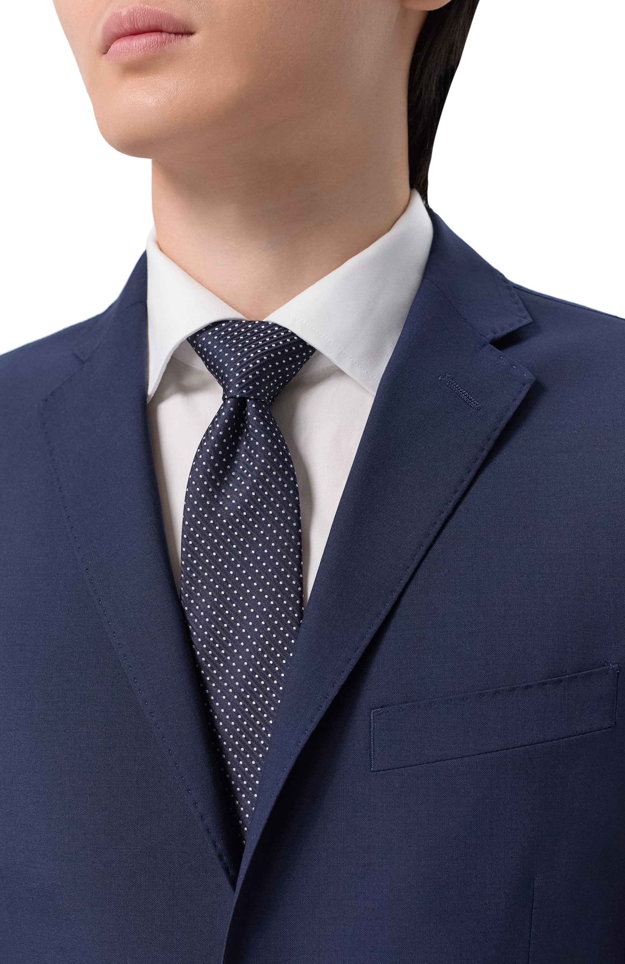 Шелковый галстук CANALI, арт. 18/HJ04522, фото 2