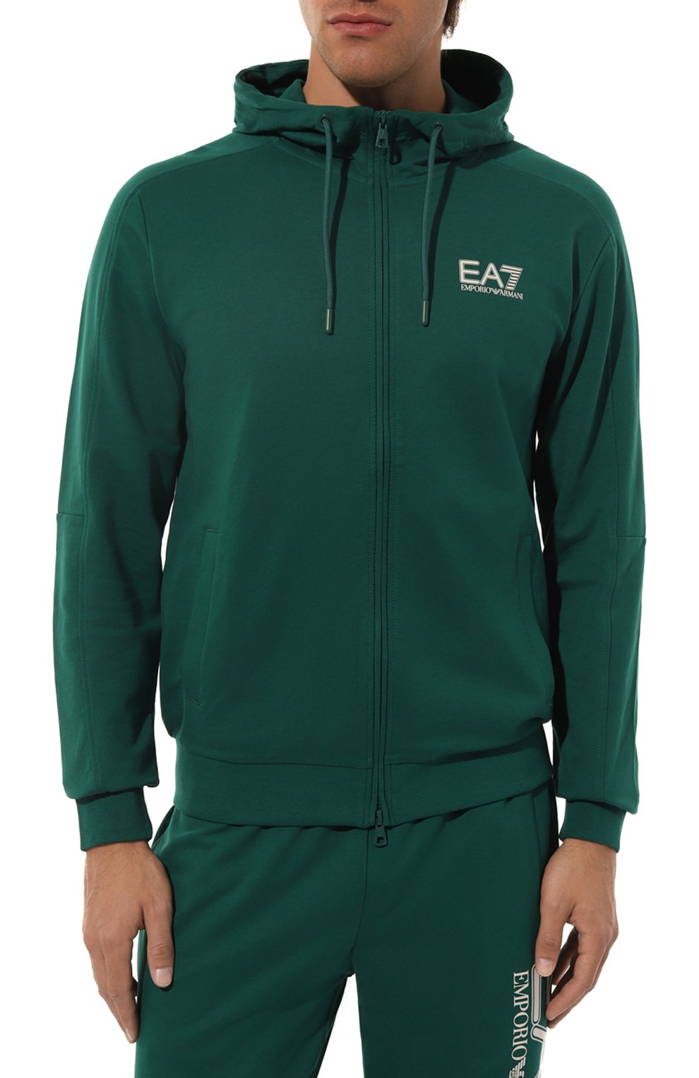Хлопковая толстовка EA7, арт. 6DPM53/PJVRZ, фото 3