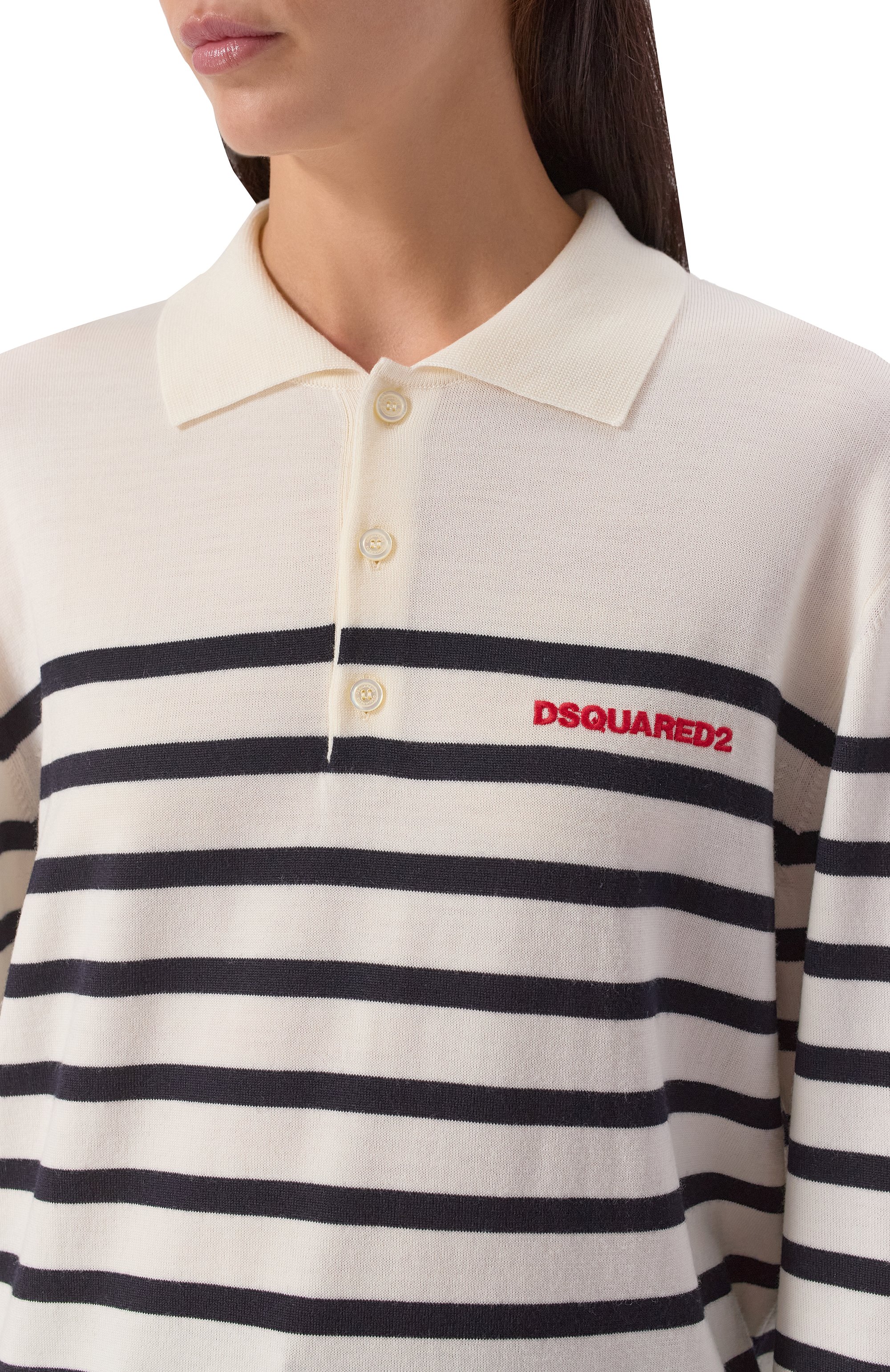 Шерстяное поло DSQUARED2, арт. S75HA1392/D13153, фото 5