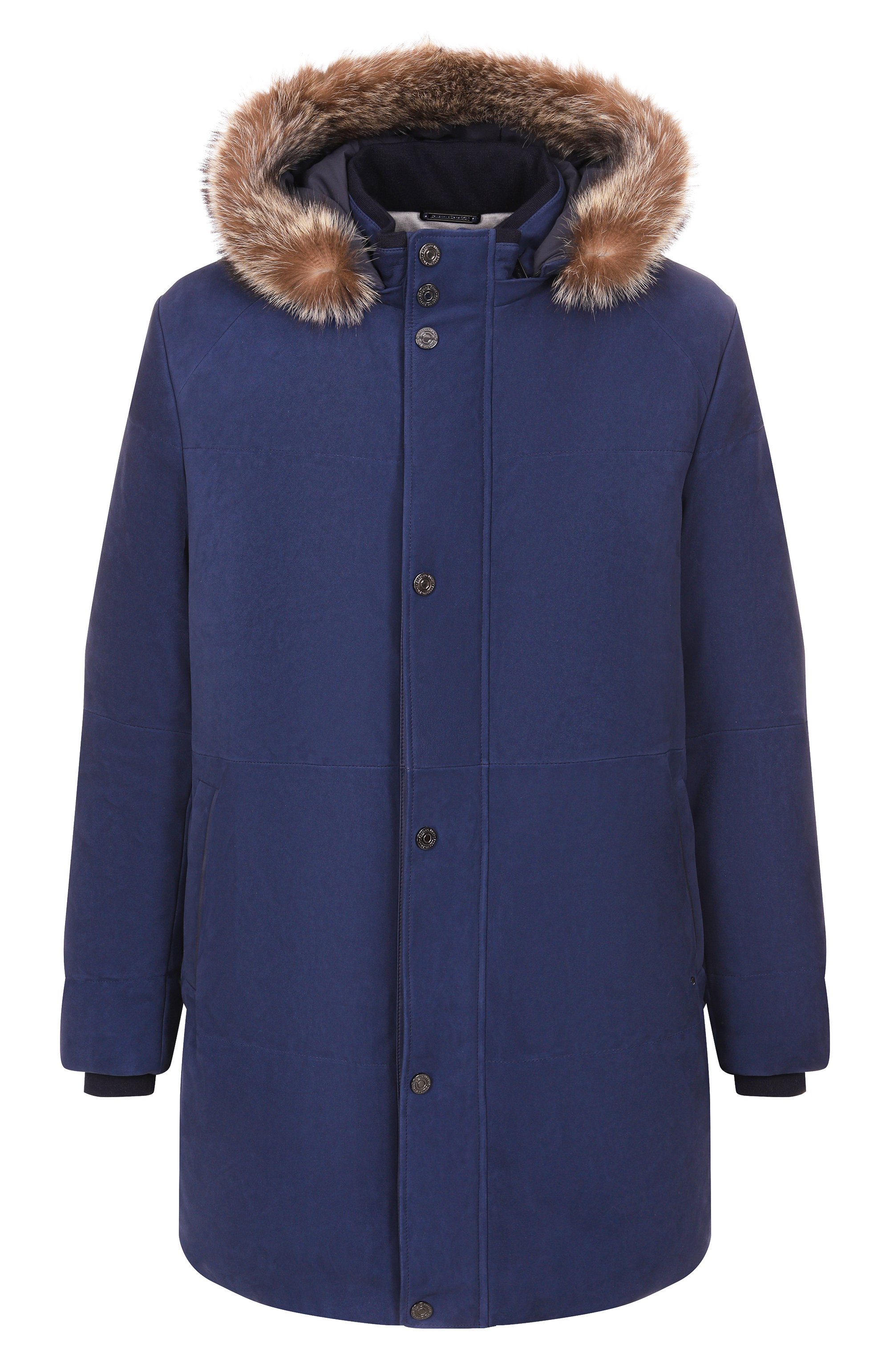 Пуховик из нубука с отделкой из енота STEFANO RICCI, арт. M7J5300435/MKFUM, фото 1