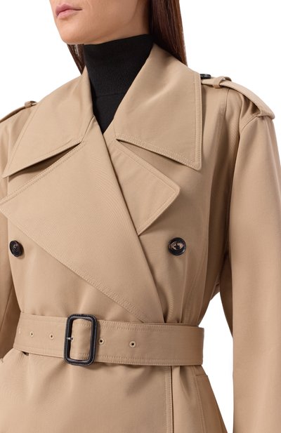 Хлопковый тренч CO бежевого цвета по цене 137500 руб., арт. 6043WRT-C0RE, фото 5 Хлопковый тренч CO, арт. 6043WRT-C0RE, фото 5