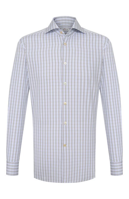 Мужская хлопковая сорочка KITON, арт. UCCH0948223