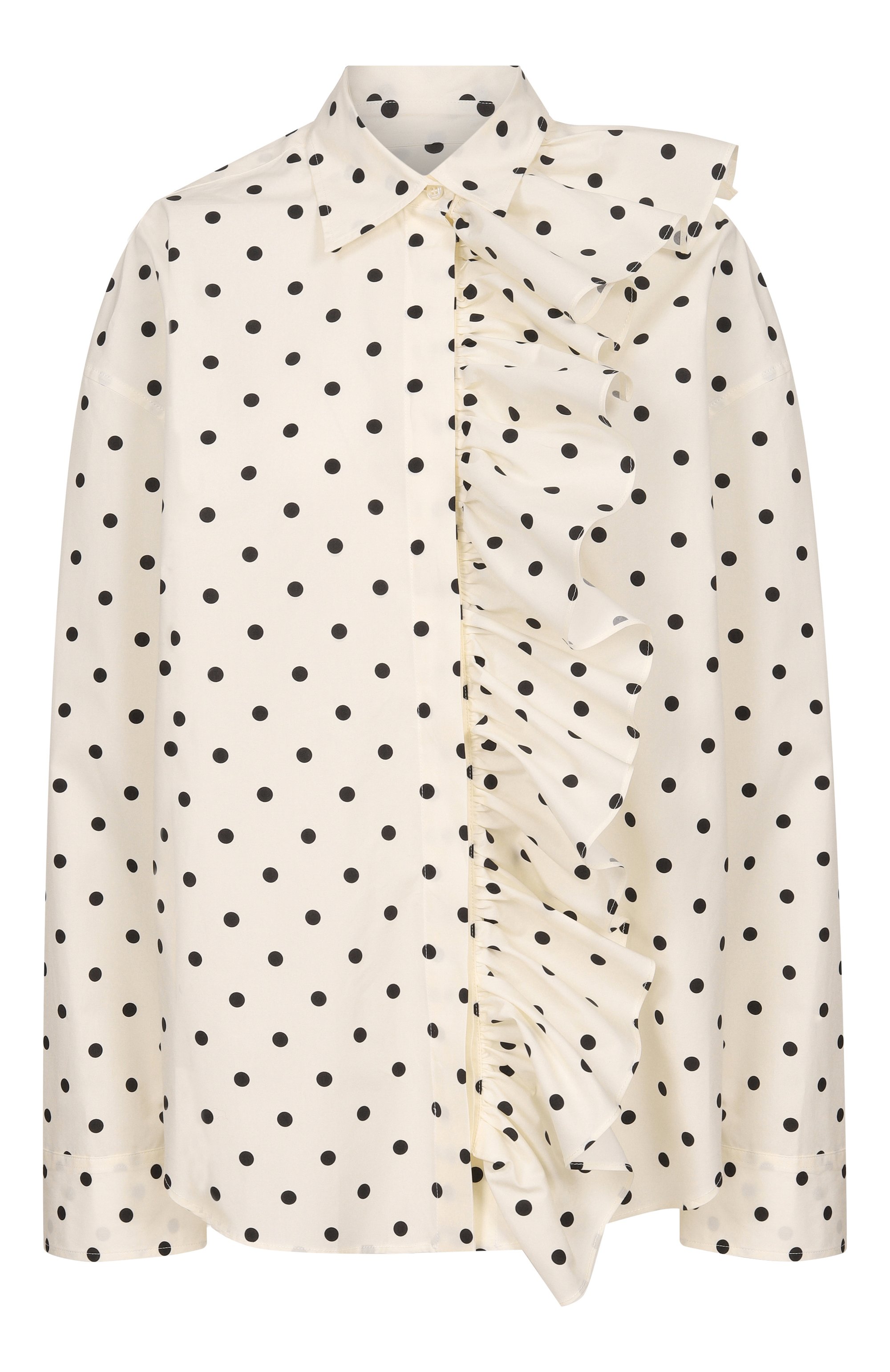 Хлопковая рубашка MSGM, арт. 4042MDE08/267353, фото 1