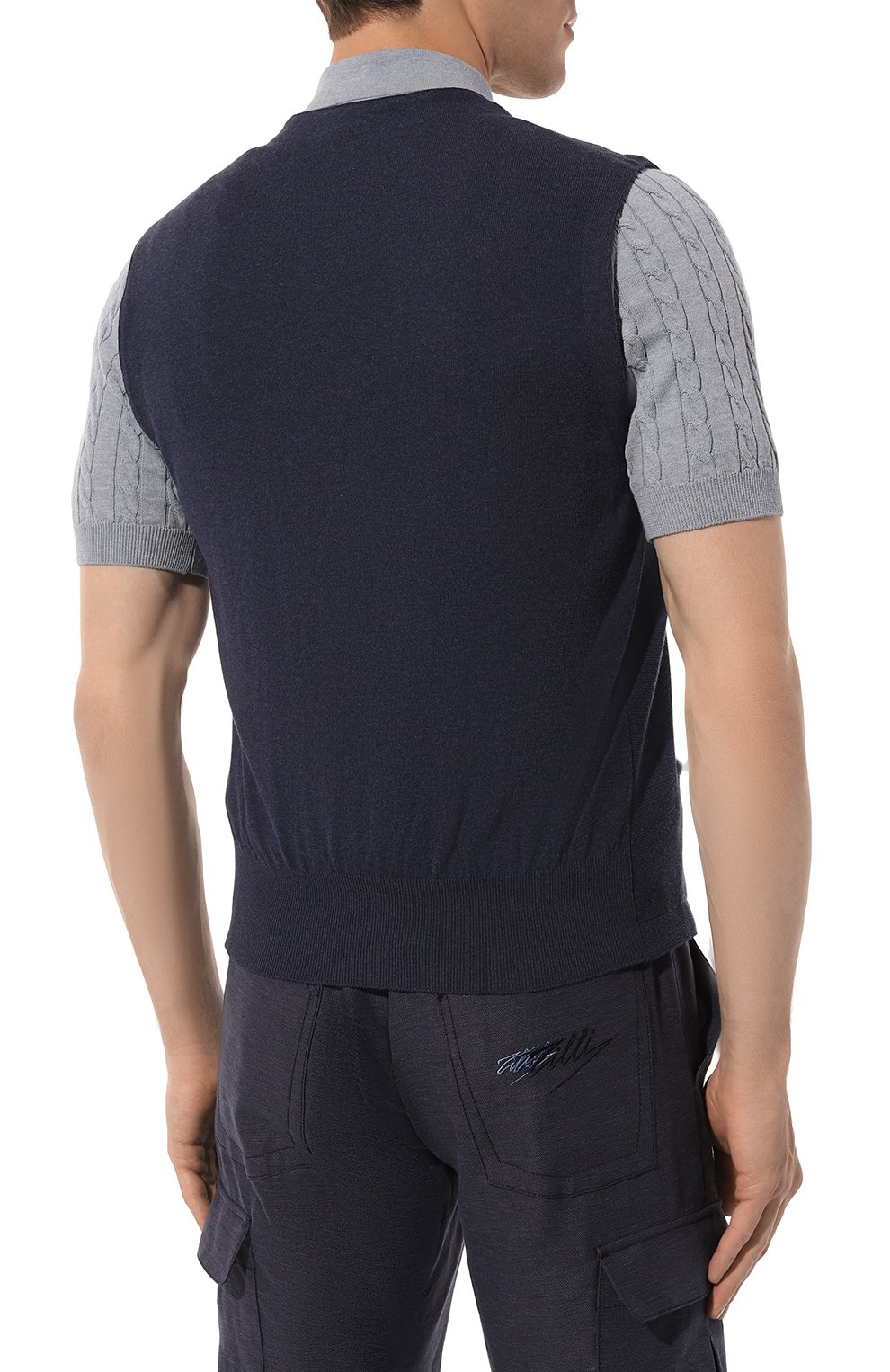 Хлопковый жилет GRAN SASSO, арт. 57171/20662, фото 4