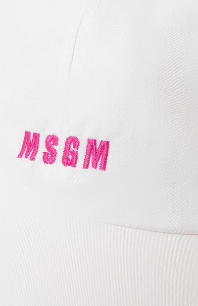 Хлопковая бейсболка MSGM, арт. 3441MDL02 237259, фото 3