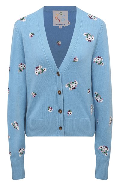 Кашемировый кардиган OLOLOL, арт. OLKNC005/EMB.401/BASE, фото 1