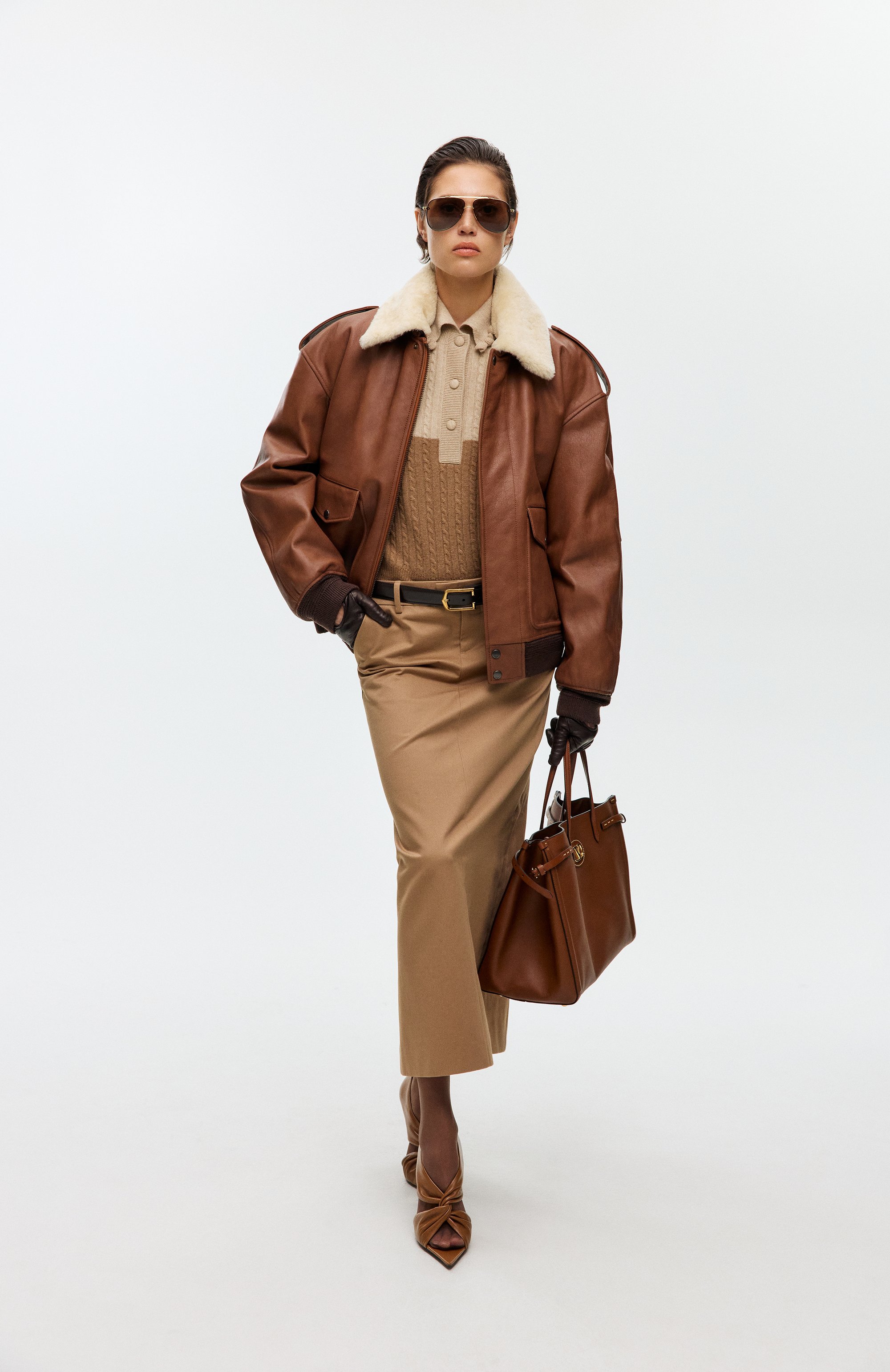 Кожаные туфли malika 110 SAINT LAURENT, арт. 827668/AADF0, фото 7