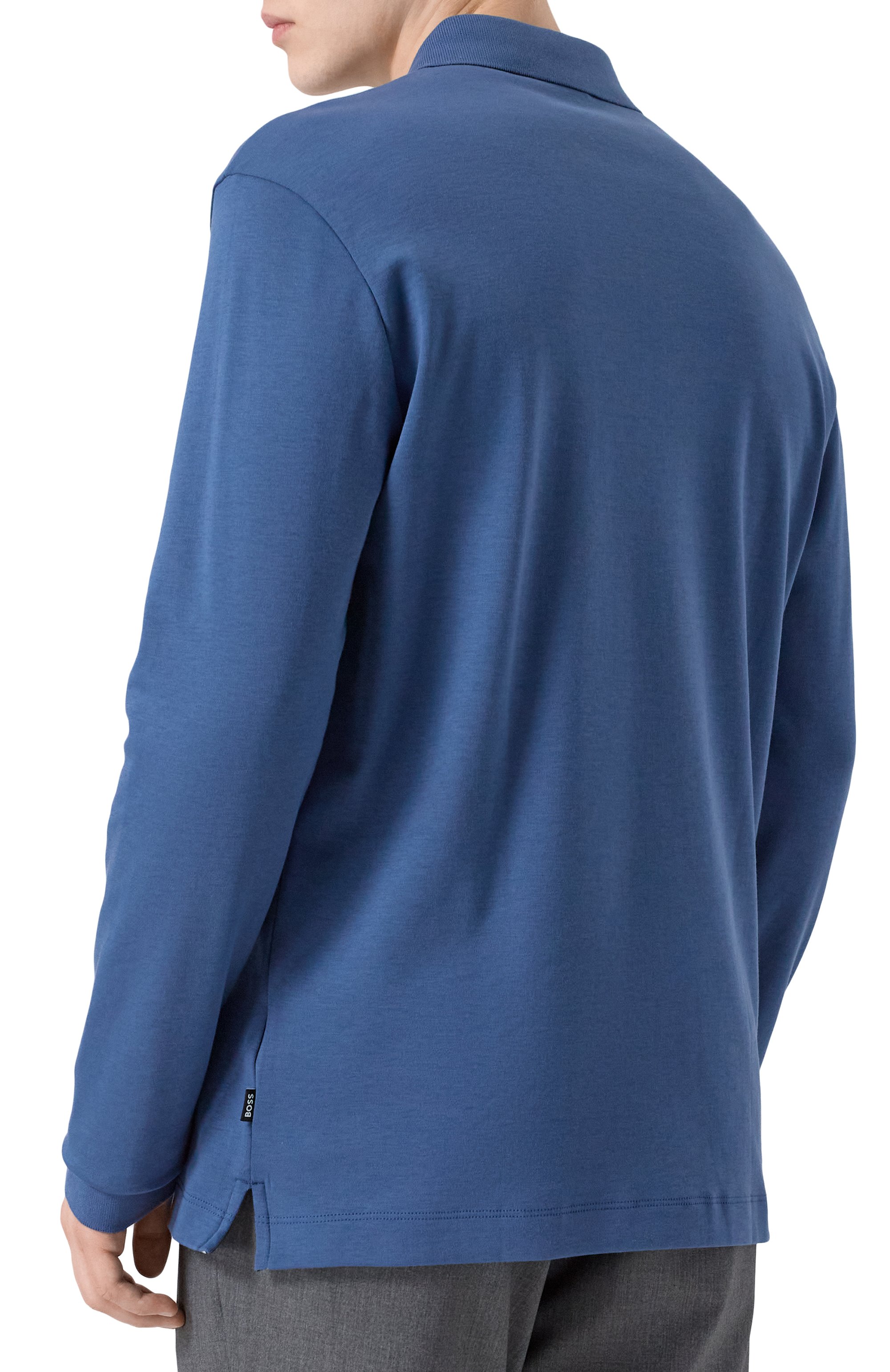 Хлопковое поло BOSS, арт. 50468392, фото 4