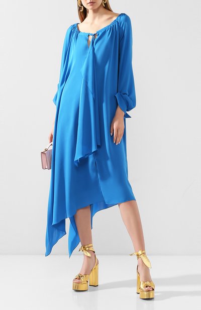 Шелковое платье ROLAND MOURET, арт. SS20/S0900/F5073, фото 2