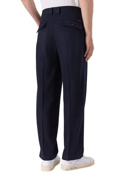 Брюки из шерсти и кашемира EMPORIO ARMANI, арт. EM003287/AF17835, фото 4