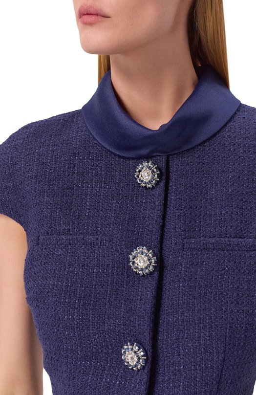 Платье self-portrait RS26161MN Синий  RS26161MN Фото 4