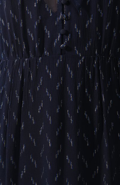 Шелковое платье SAINT LAURENT, арт. 618962/Y6A54, фото 5