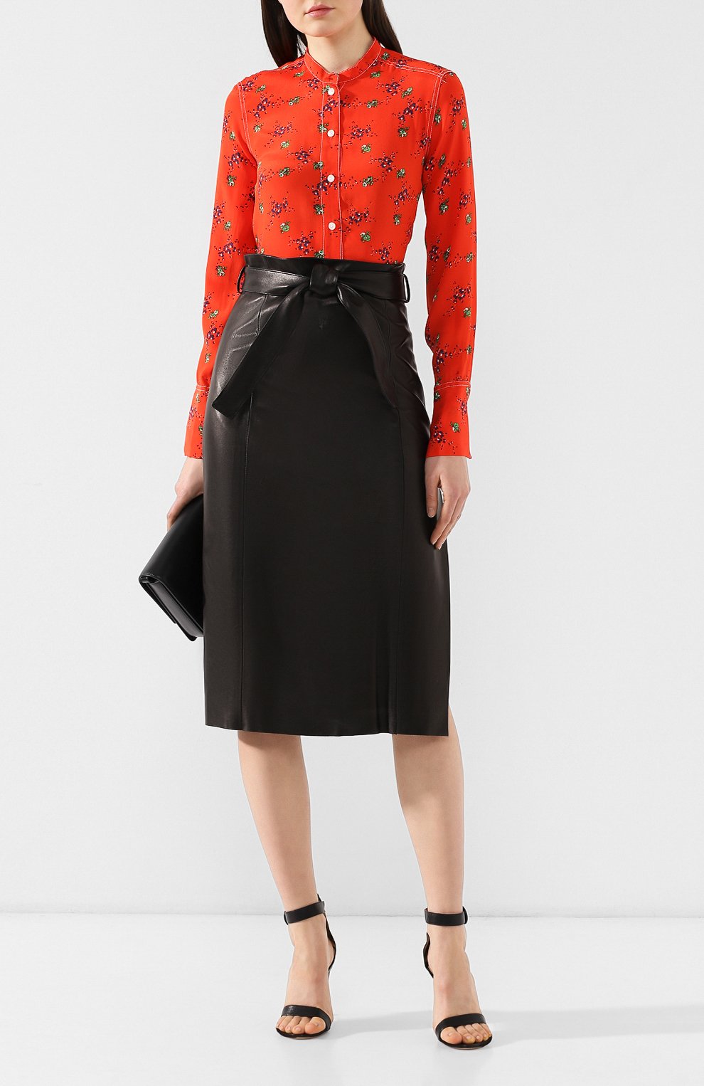 Блузка с принтом BY MALENE BIRGER, арт. Q66134007/SABARA, фото 2