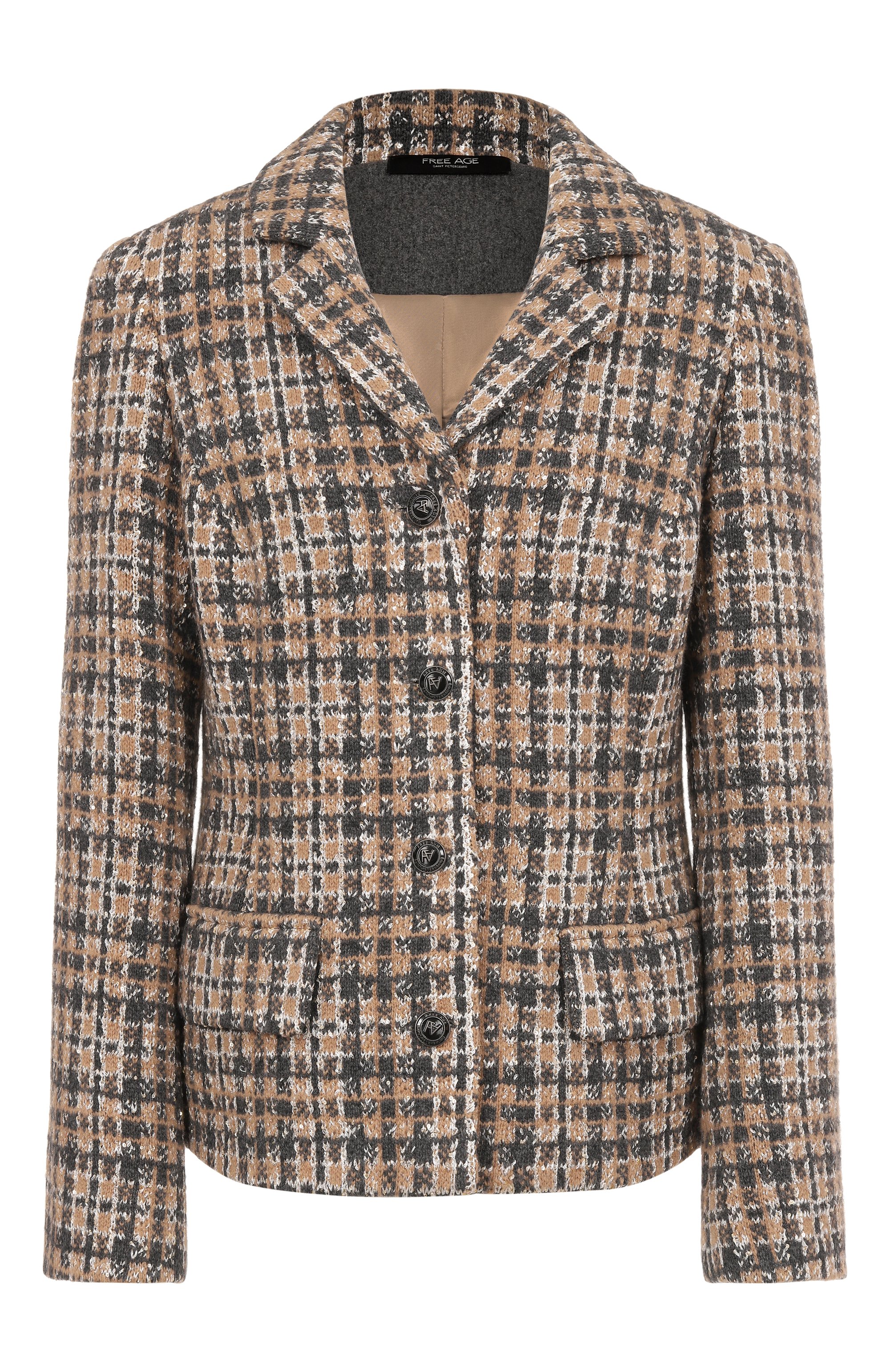 Жакет из шерсти и кашемира FREEAGE, арт. W26.JK143M.2030.991, фото 1