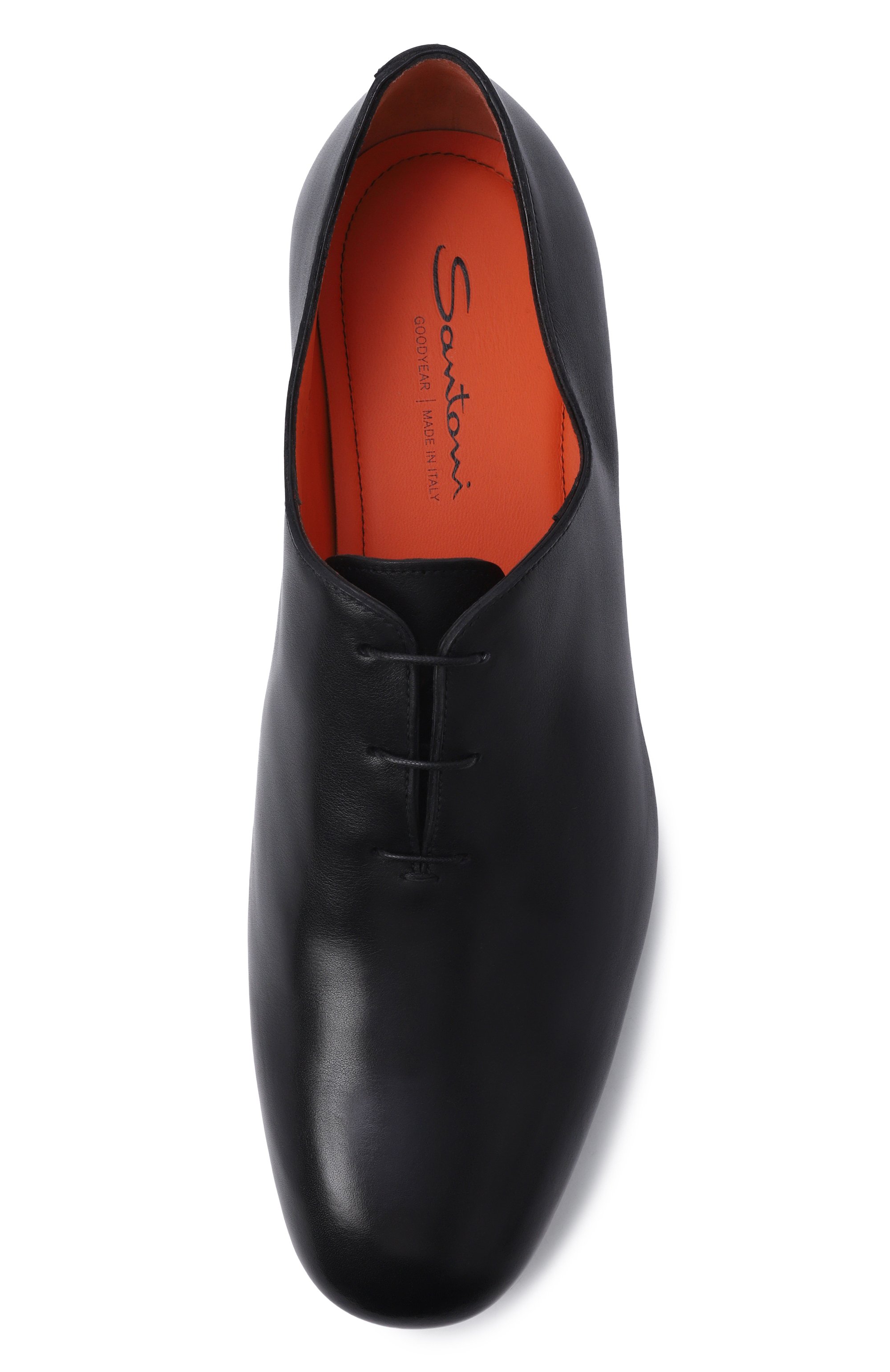 Кожаные оксфорды gentry SANTONI, арт. MCGG19275SA4GLAS, фото 5