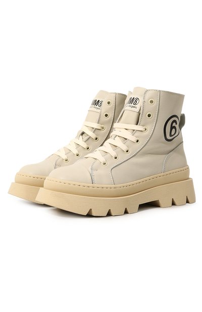 Кожаные ботинки MM6, арт. 75043/36-40