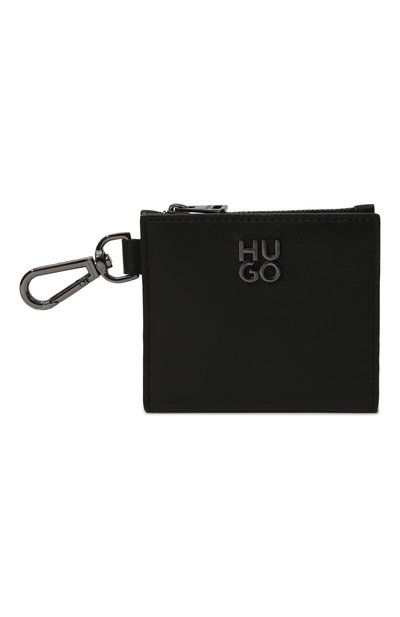 Комплект из портмоне и брелока HUGO черного цвета по цене 13700 руб., арт. 50517006, фото 2 Комплект из портмоне и брелока HUGO, арт. 50517006, фото 2