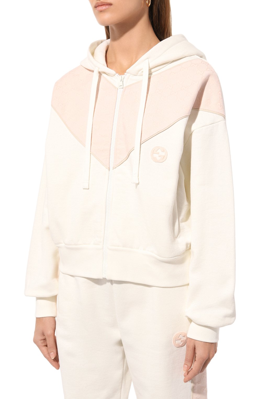 Хлопковая толстовка GUCCI, арт. 773744/XJF8U, фото 3