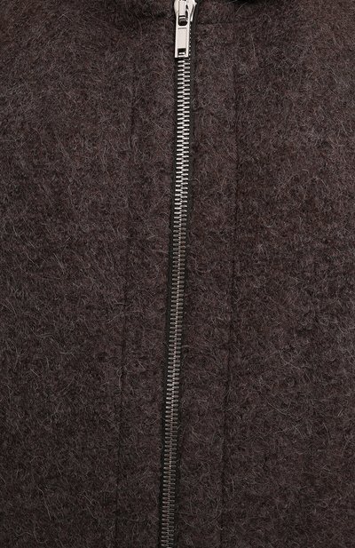 Куртка RICK OWENS коричневого цвета по цене 175000 руб., арт. RP02A7722/WBK, фото 5 Куртка RICK OWENS, арт. RP02A7722/WBK, фото 5