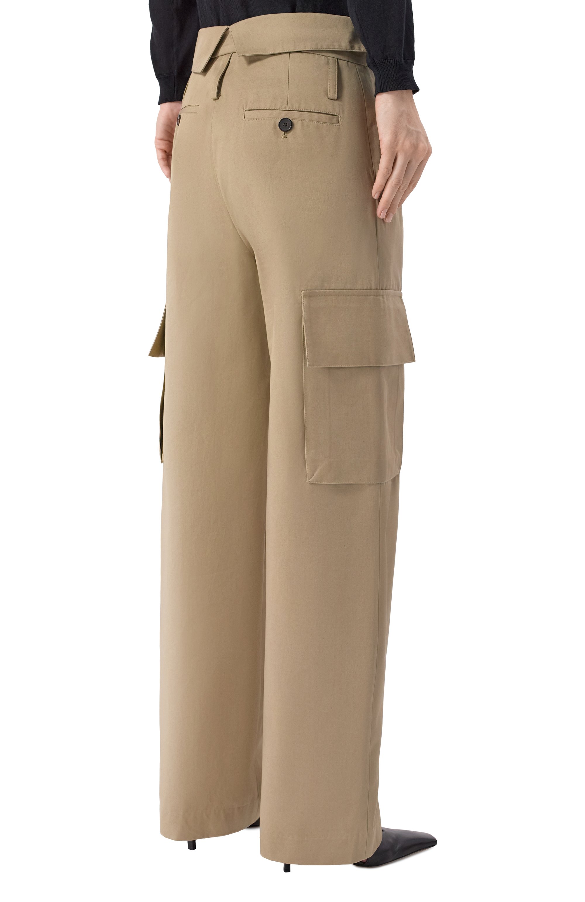 Хлопковые брюки-карго IRO, арт. WP23INDRA, фото 4