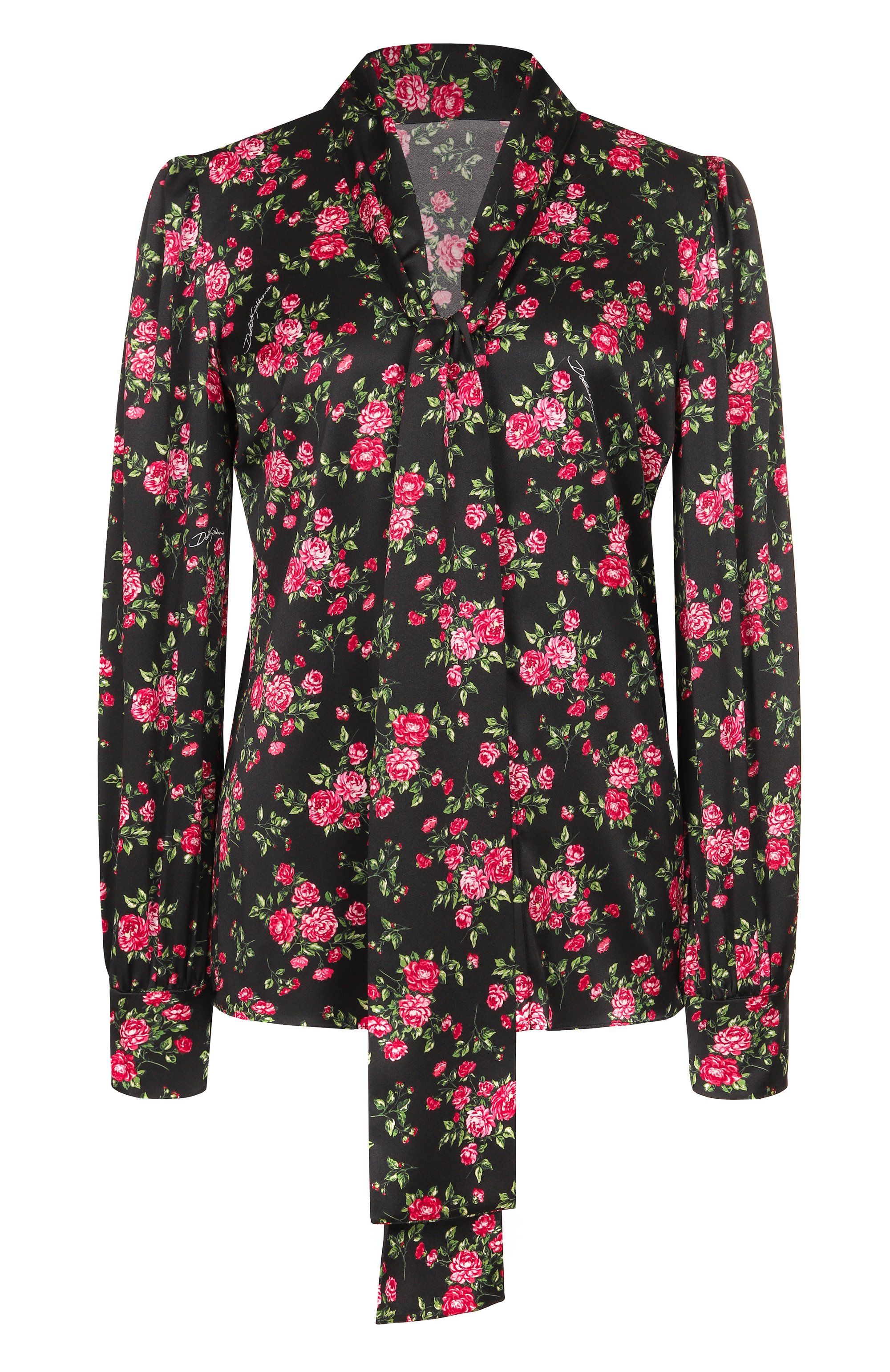 Атласная блузка DOLCE & GABBANA, арт. F5T17T/FSA8G, фото 1