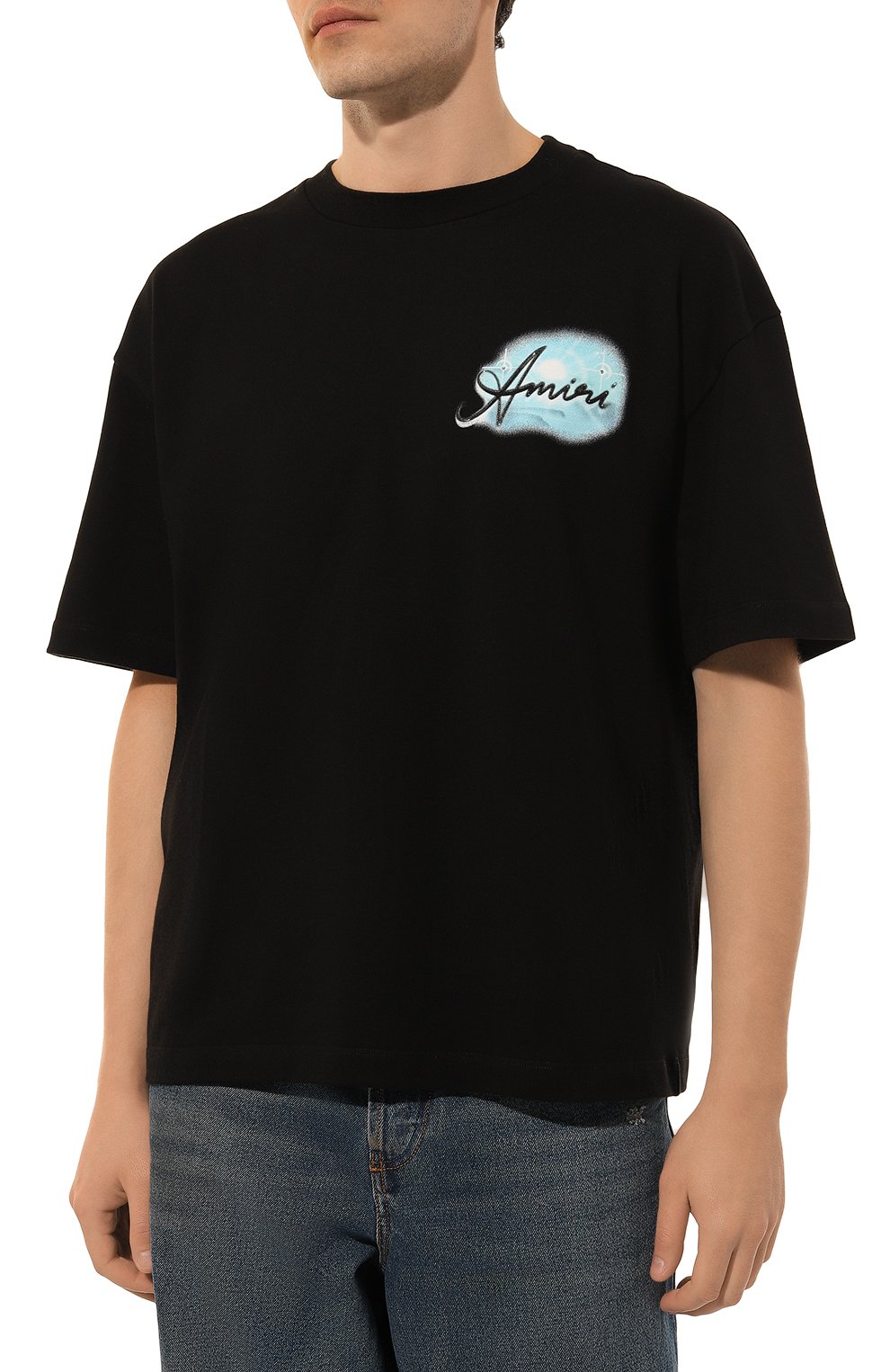 Хлопковая футболка AMIRI, арт. AMJYTE1058, фото 3
