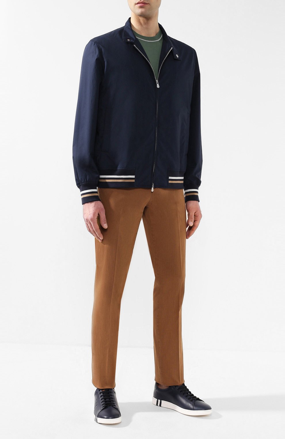 Хлопковый бомбер BRUNELLO CUCINELLI, арт. MD4226256, фото 2
