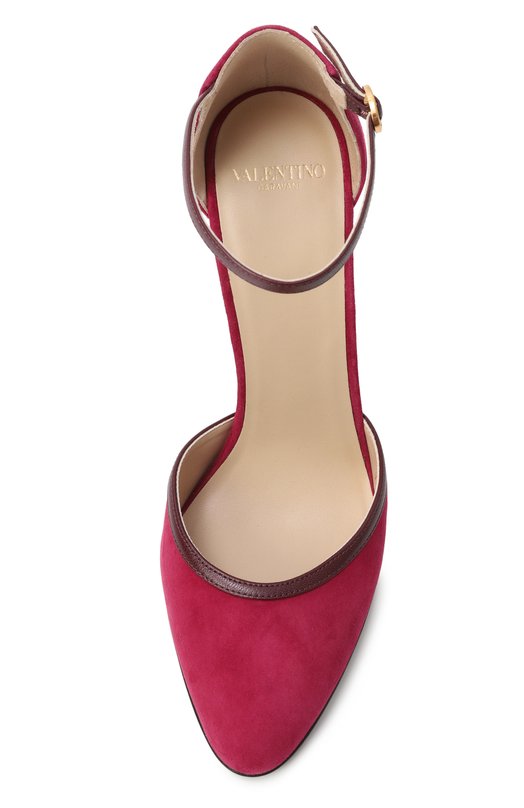 Замшевые туфли Hi Dolly Valentino 7W2S0MI2/CBF Розовый  7W2S0MI2/CBF Фото 6