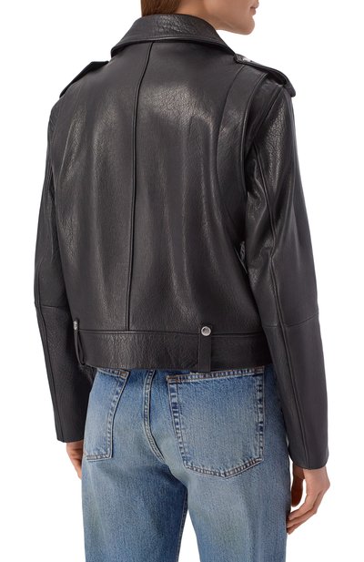 Кожаная куртка BOSS ORANGE, арт. 50541769, фото 4