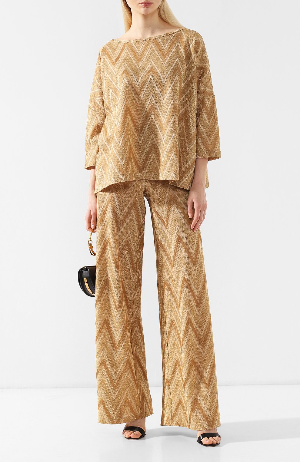 Топ из смеси хлопка и вискозы M MISSONI, арт. 2DJ00016/2J0005, фото 2