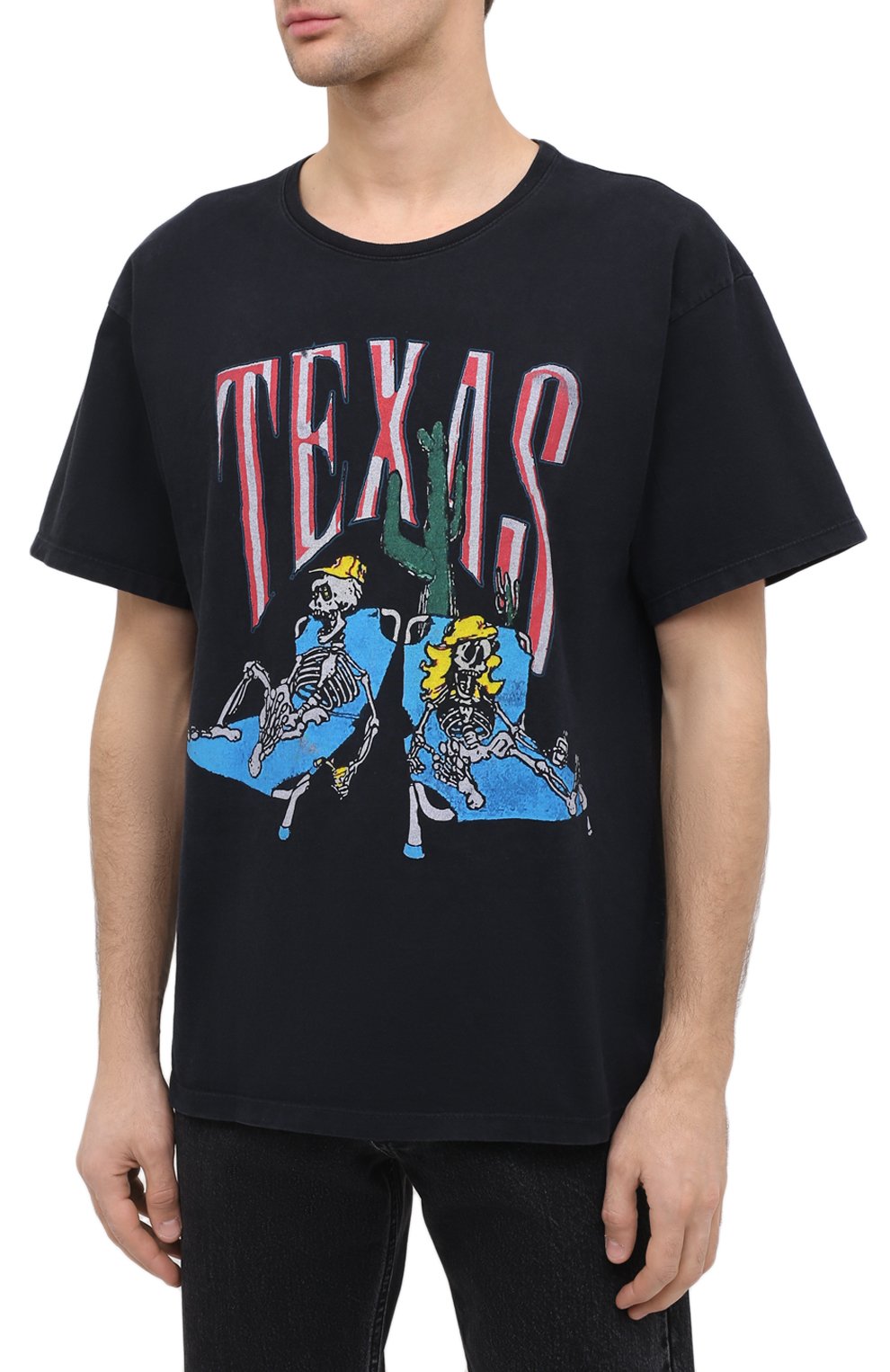 Хлопковая футболка RHUDE, арт. RHU08PF20013, фото 3