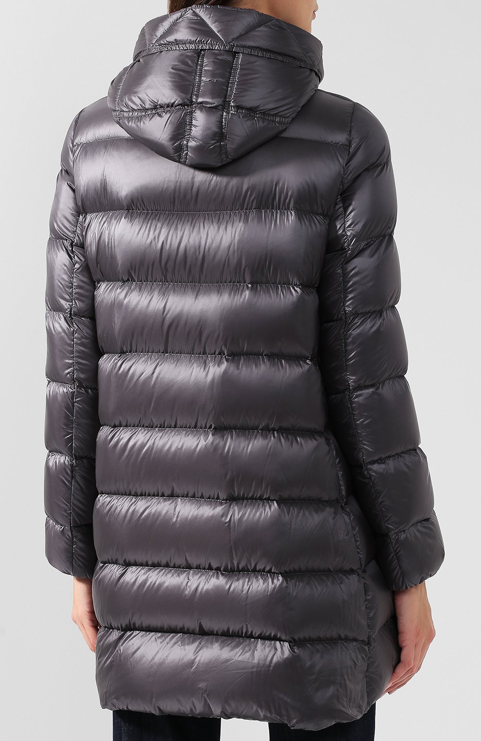Пуховик на молнии с капюшоном MONCLER, арт. D2-093-49319-49-53052, фото 4