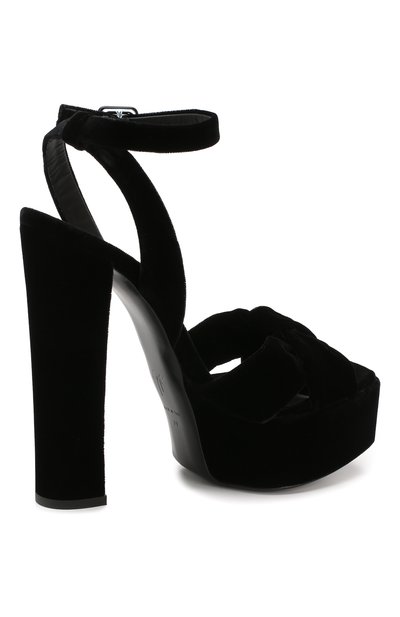 Бархатные босоножки betty GIUSEPPE ZANOTTI DESIGN, арт. I900044/003, фото 4