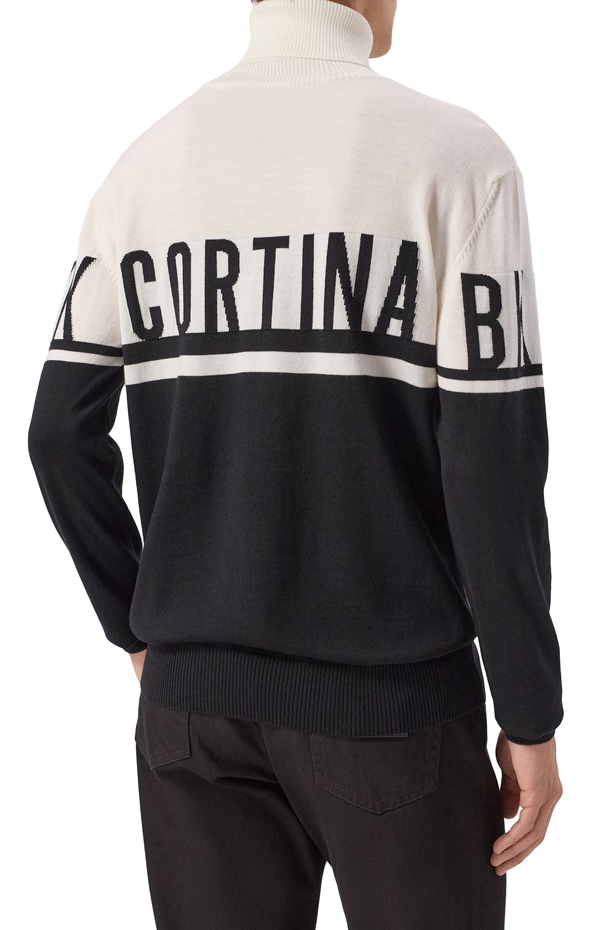 Шерстяная водолазка DIRK BIKKEMBERGS, арт. BMM1173, фото 4