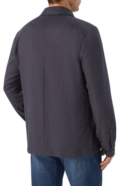 Пиджак из шелка и кашемира CORNELIANI, арт. 28XL50/2A16616, фото 4