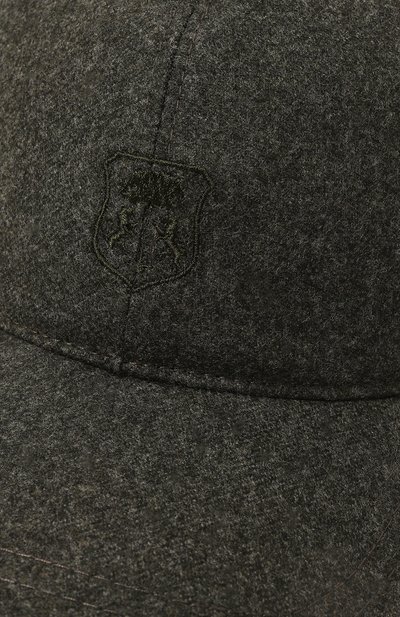 Шерстяная бейсболка CORNELIANI зеленого цвета по цене 34250 руб., арт. 940500-9429208, фото 3 Шерстяная бейсболка CORNELIANI, арт. 940500-9429208, фото 3