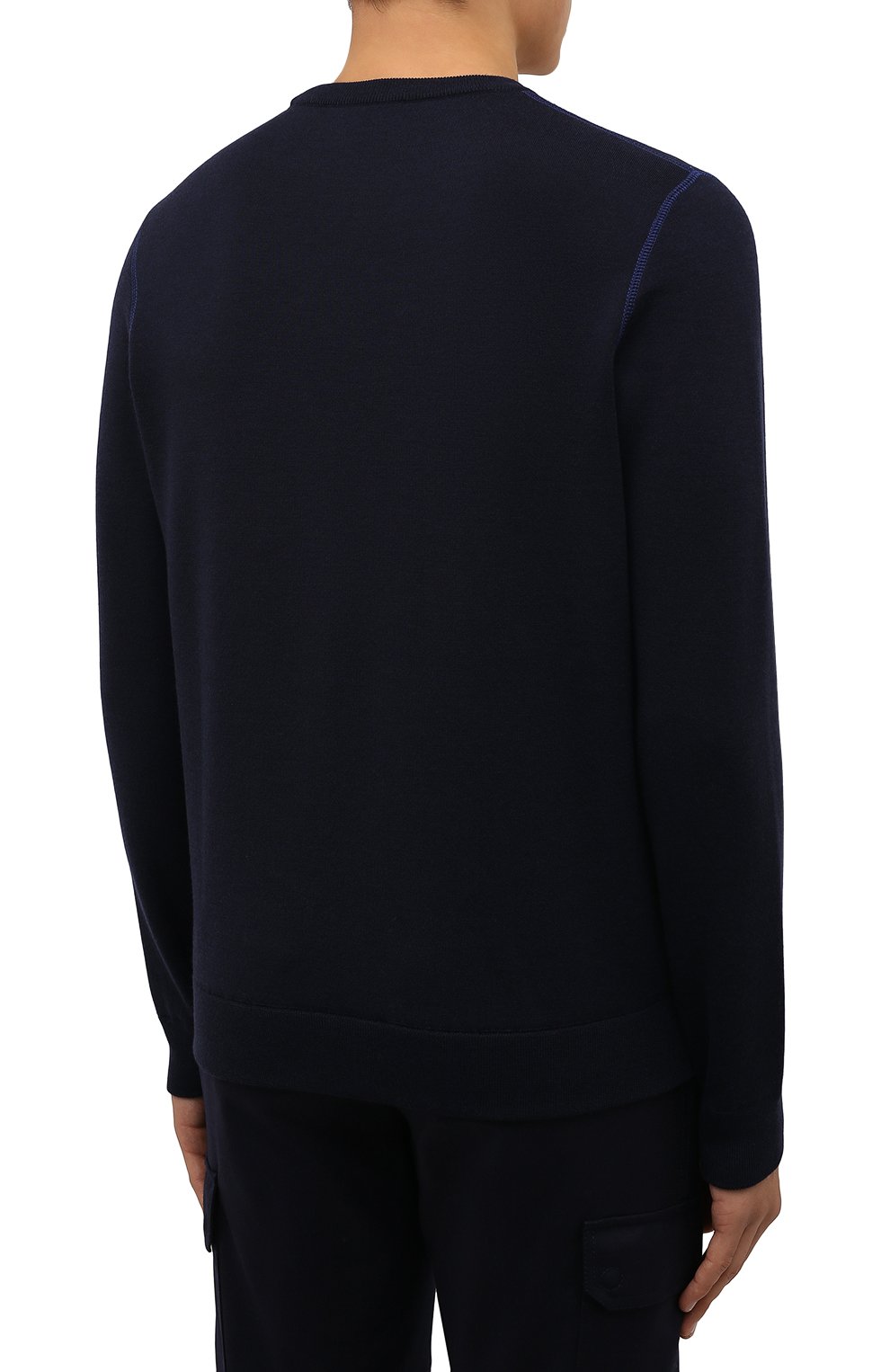 Джемпер из шерсти и шелка ZILLI SPORT, арт. MBW-RN190-VELV1/ML01, фото 4