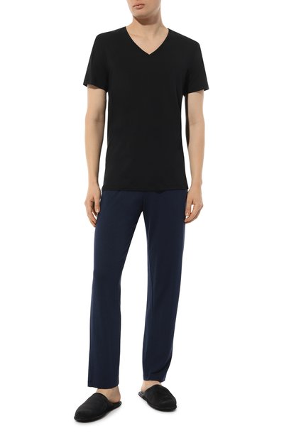 Хлопковая футболка HANRO, арт. 073089., фото 2